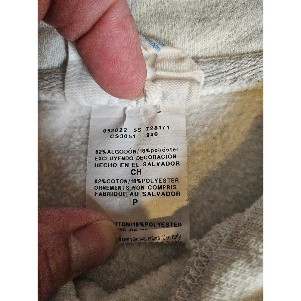 Champion Reverse Weave Hoodie Mens Small Grey New Mexico Collegiate Sweatshirt - Picture 5 of 9